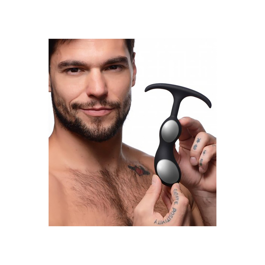 Bouchon de prostate lesté en silicone premium - Moyen