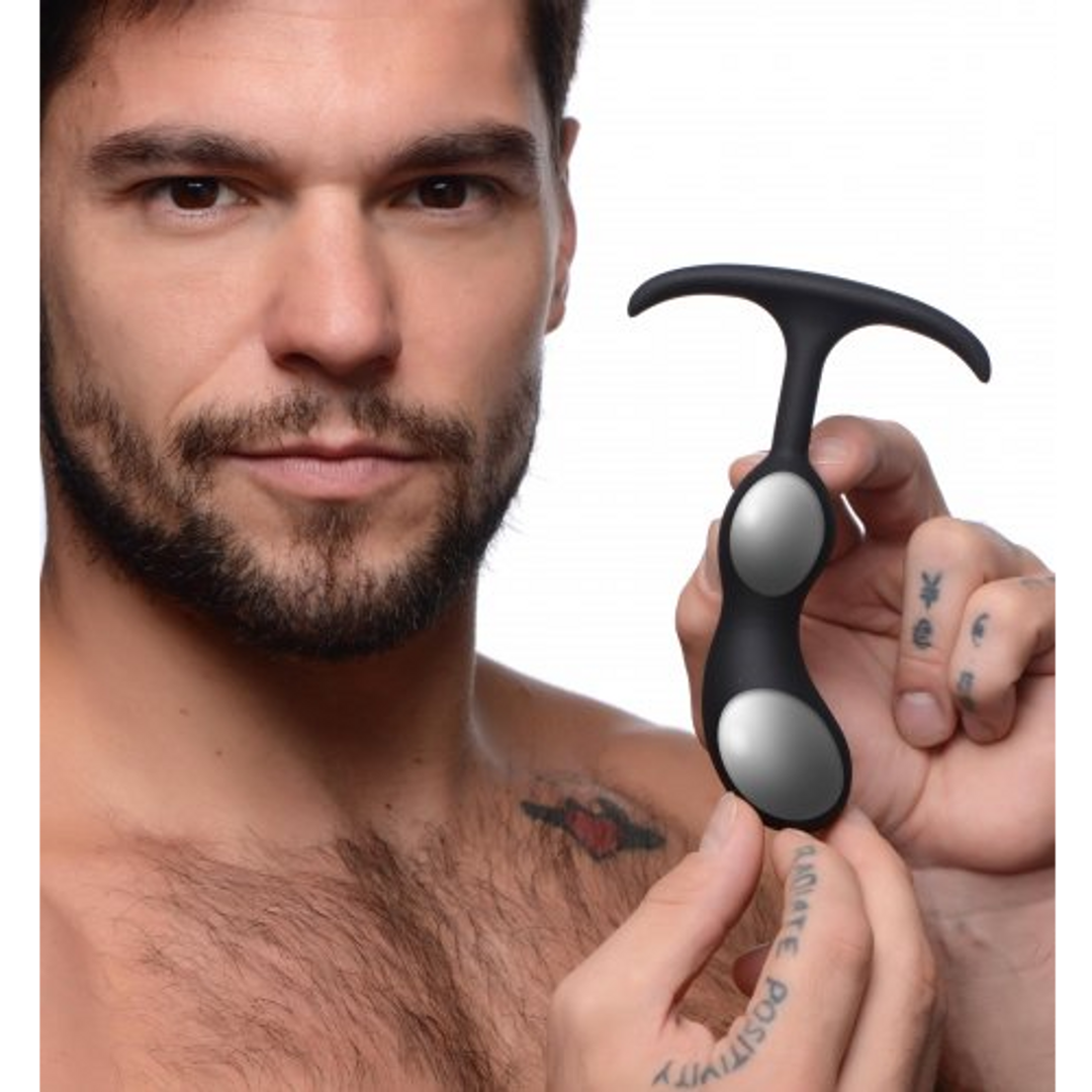 Bouchon de prostate lesté en silicone de qualité supérieure - Petit
