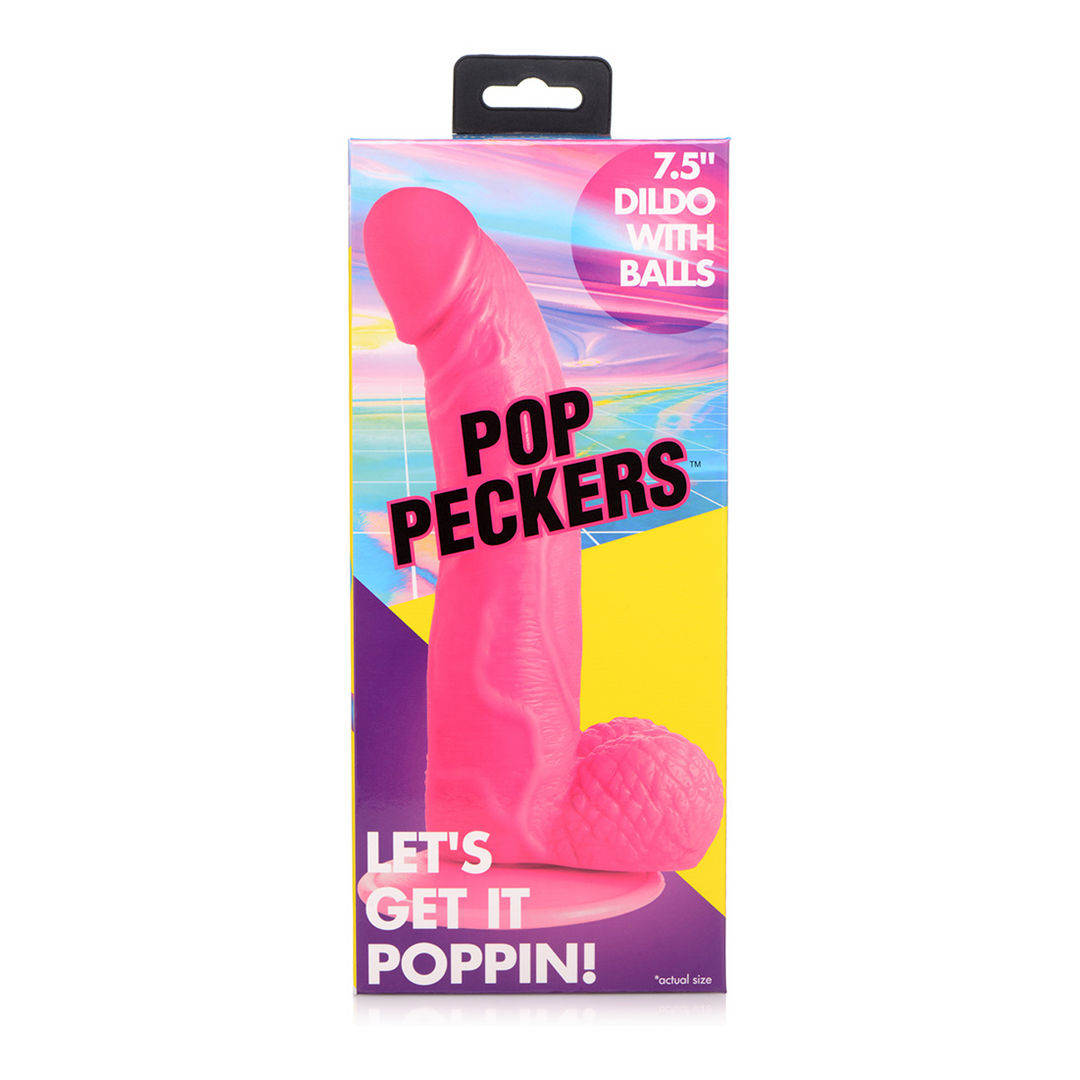 POP - Dildo à billes - 7.5 / 19 cm