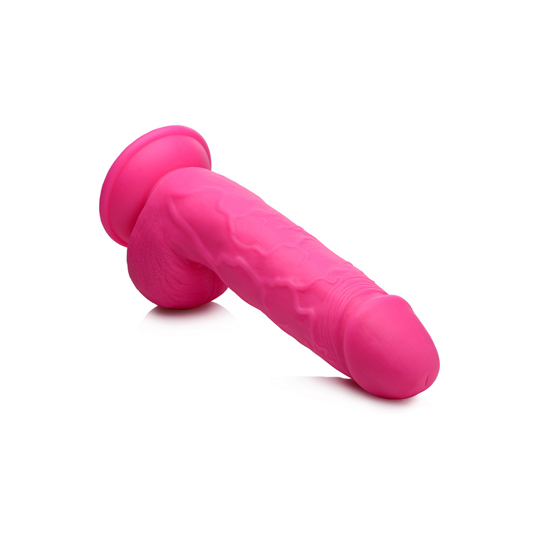 POP - Godemichet avec Testicules - 8.25 / 21 cm