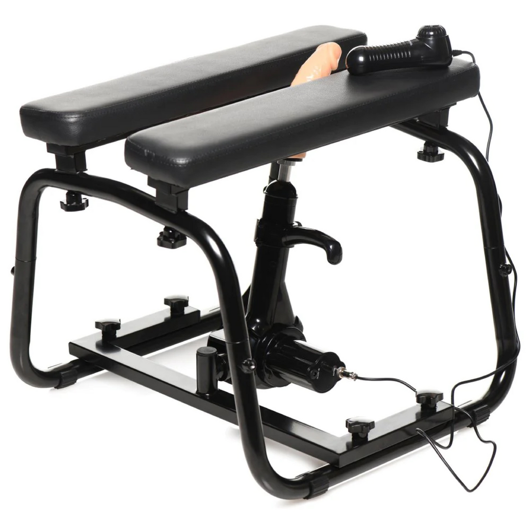 Banc Bangin' Deluxe avec machine à sexe - Noir