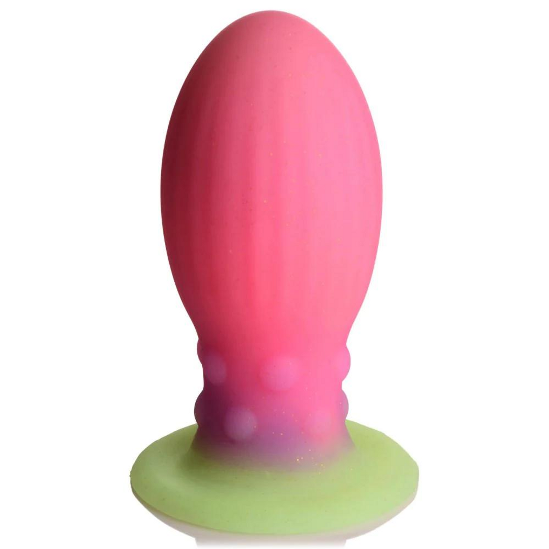 Xeno Egg - Brille dans le noir - Œuf en silicone - Rose