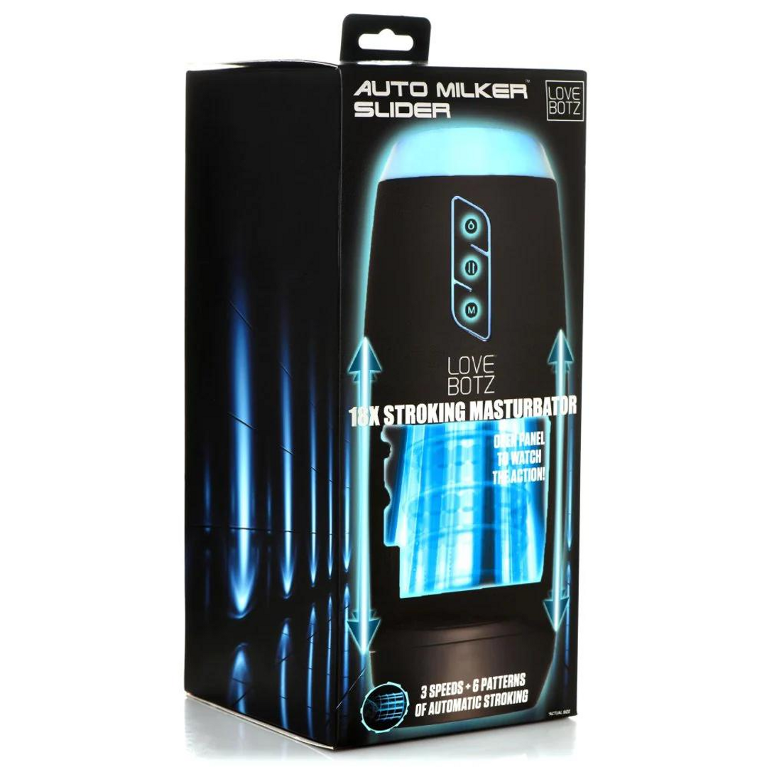 Masturbateur manuel Milker Slider – Noir