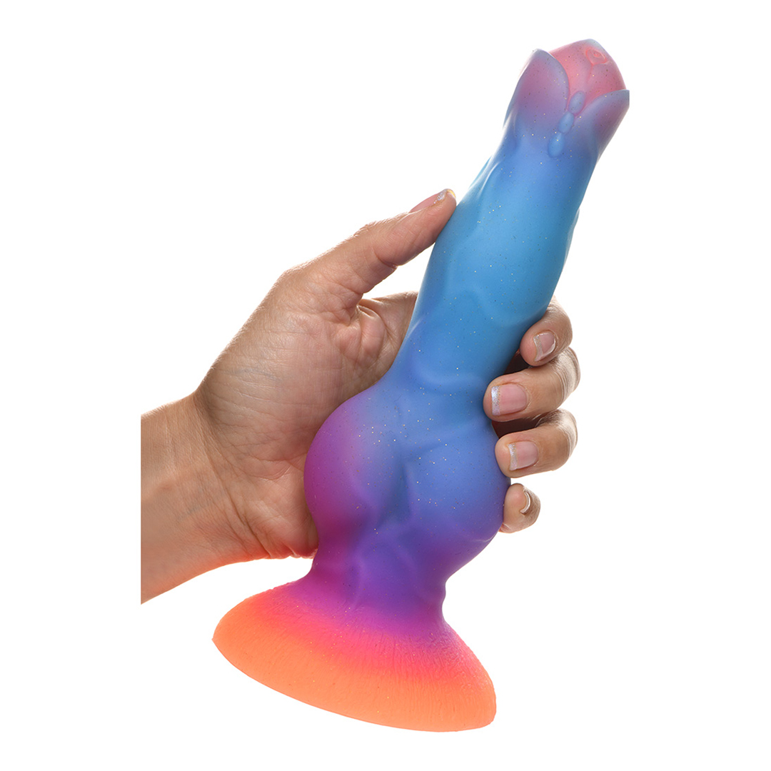 Space Cock - Glow in the Dark - Silicone Alien Dildo