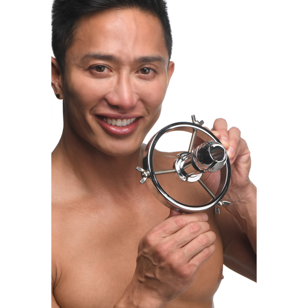 Forced Spread - Stainless Steel Anal Explorer