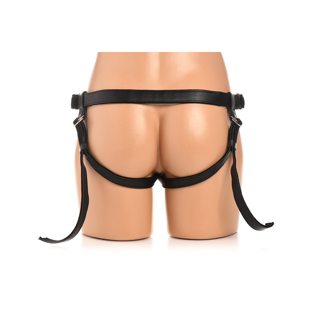 Harnais porte gode Velvet Kiss - Noir