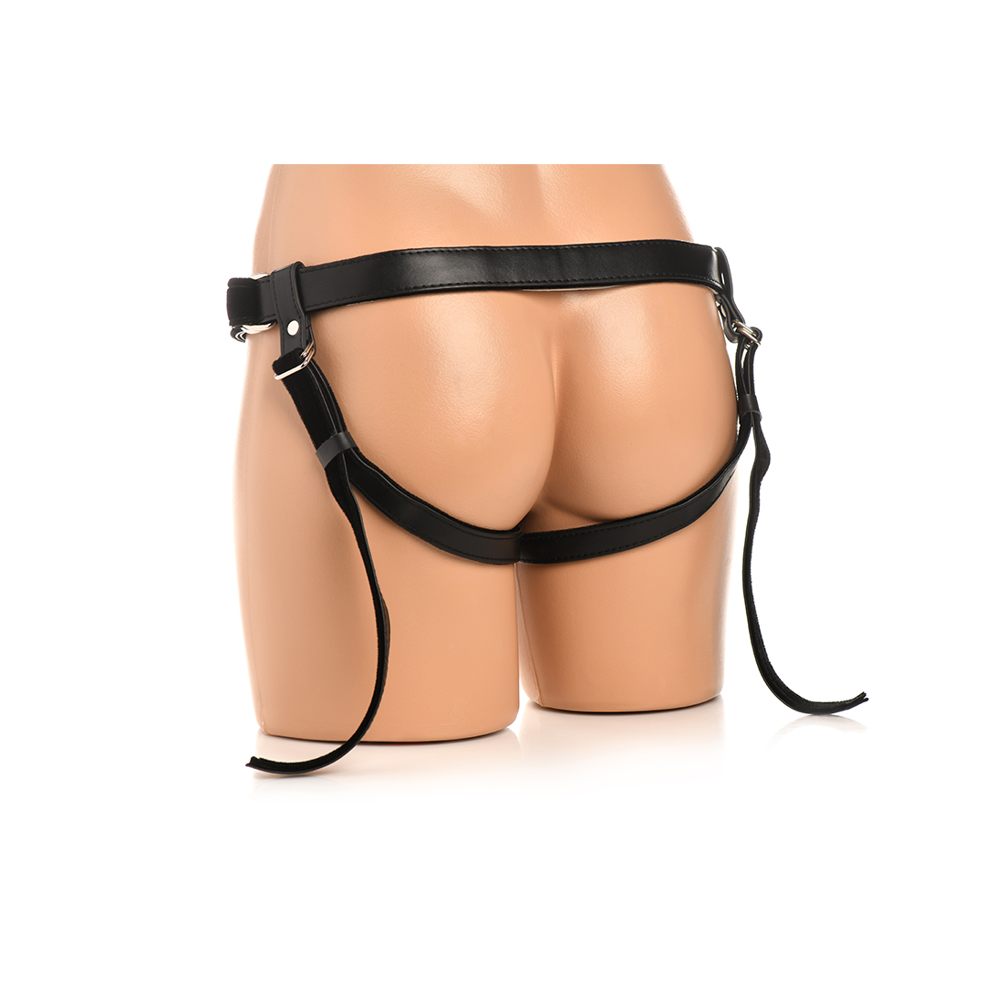 Harnais porte gode Velvet Kiss - Noir