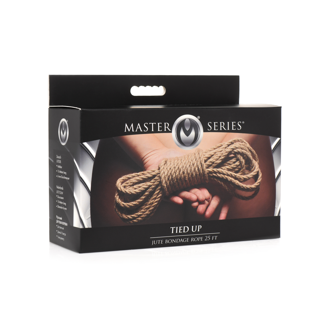 Lié - Corde de Bondage en Jute - 25 pieds / 7,6 m