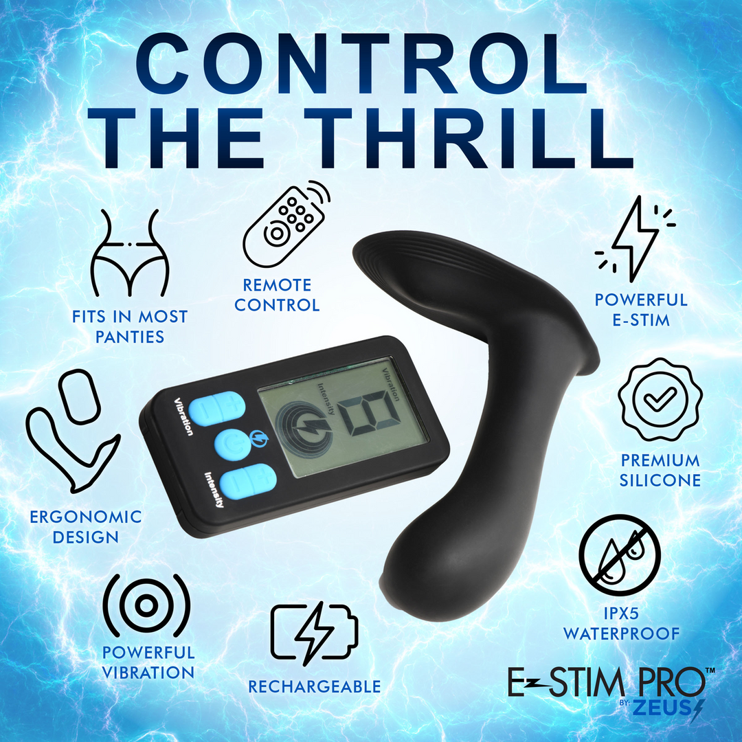 E-Stim Pro - G-Spot Panty Vibe - Black