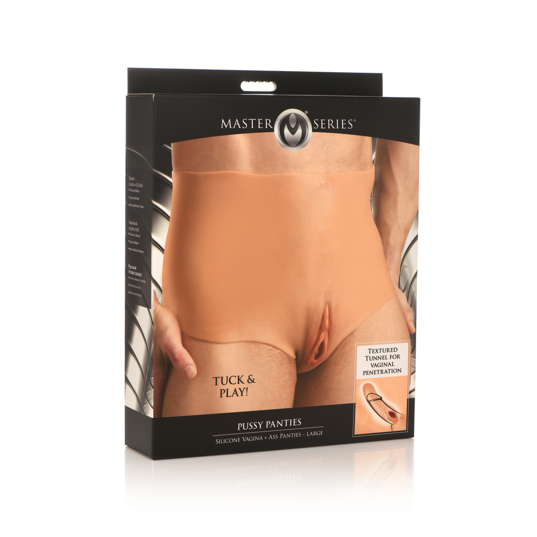 Culotte Pussy - Culotte vagin et cul en silicone - L