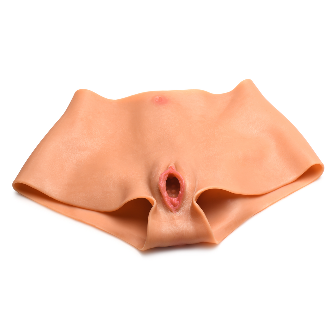 Culotte Pussy - Culotte en silicone vagin et fesses - M