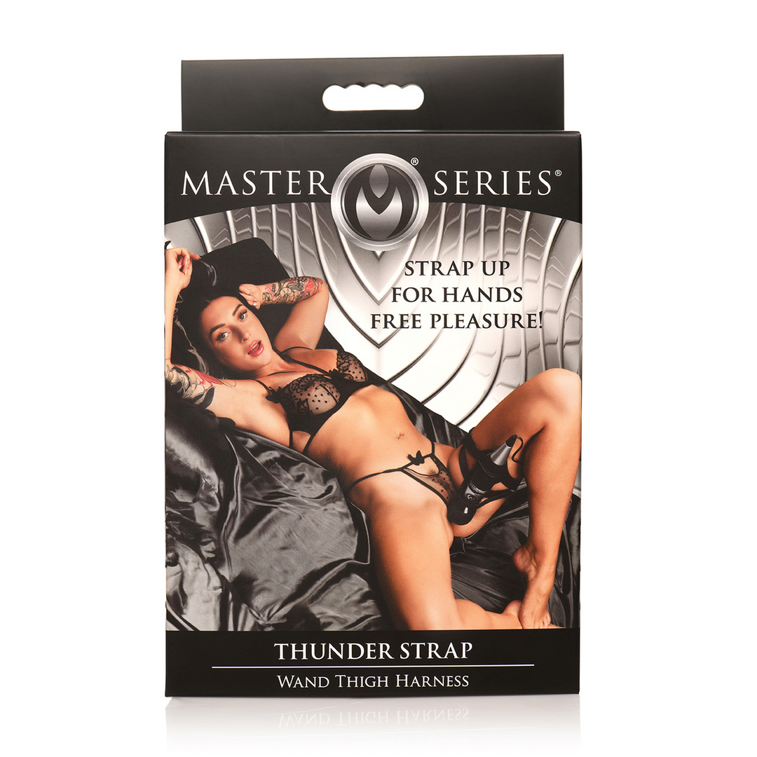 Sangle Thunder - Harnais de cuisse Wand - Noir
