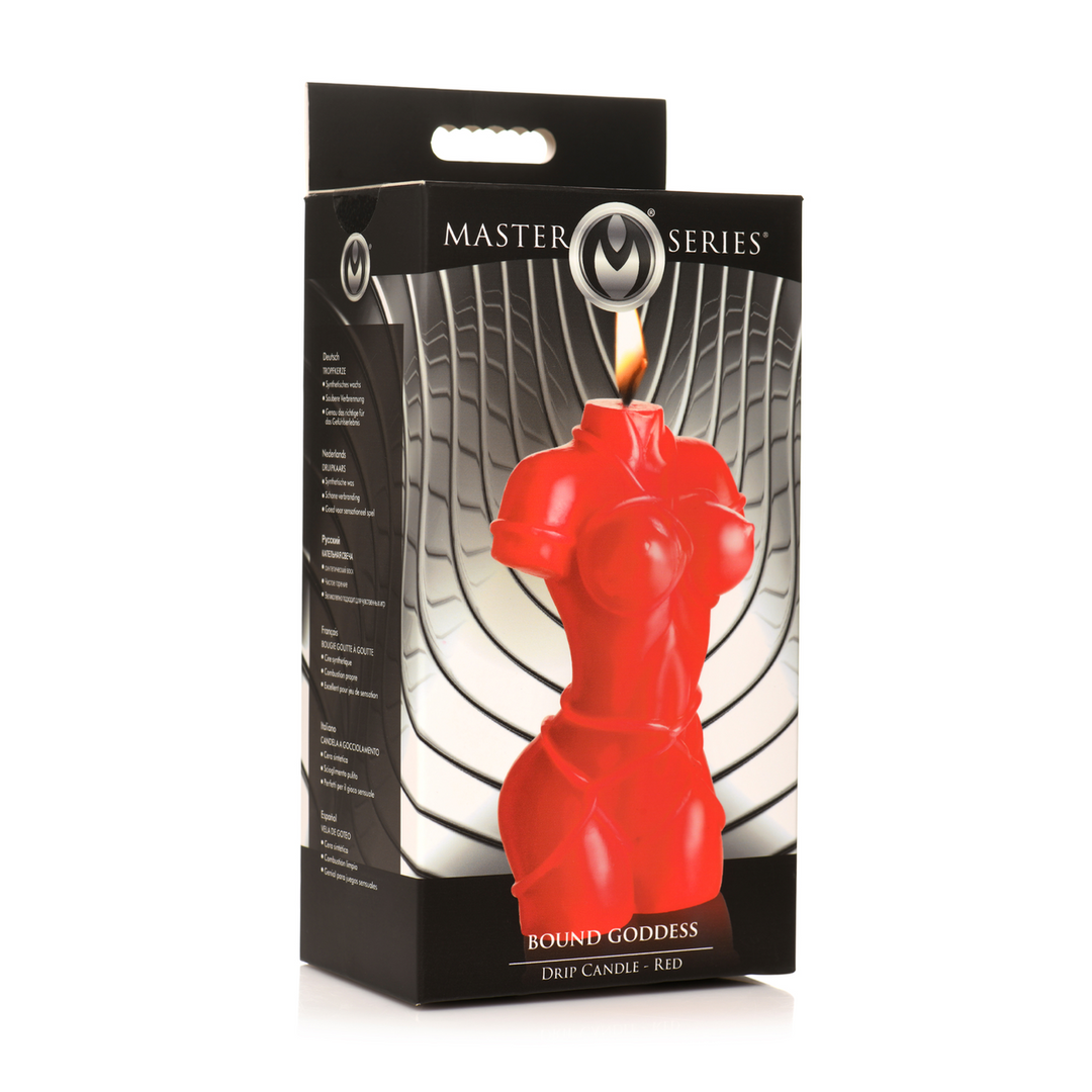 Déesse Enchaînée - Bougie Goutte - Rouge