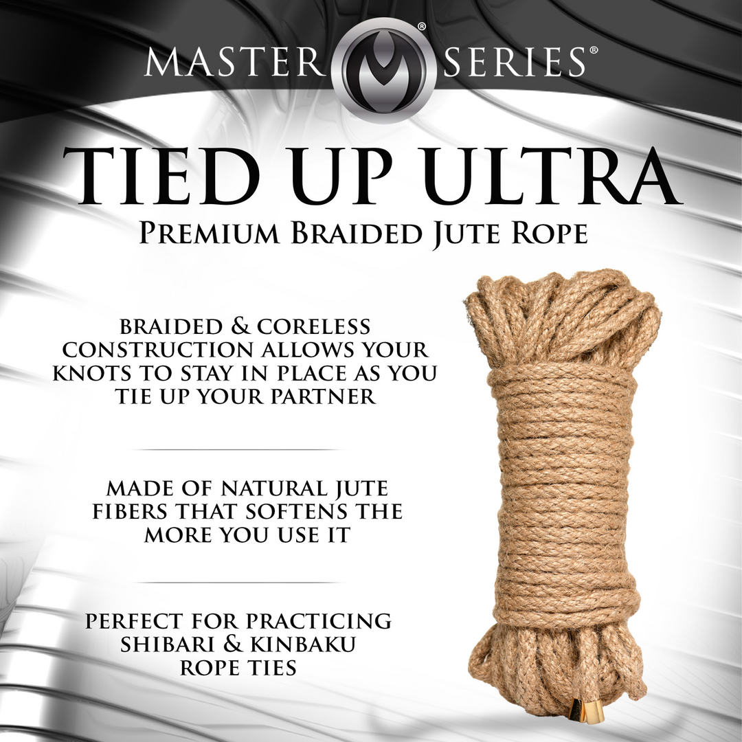 Corde tressée en jute de qualité supérieure