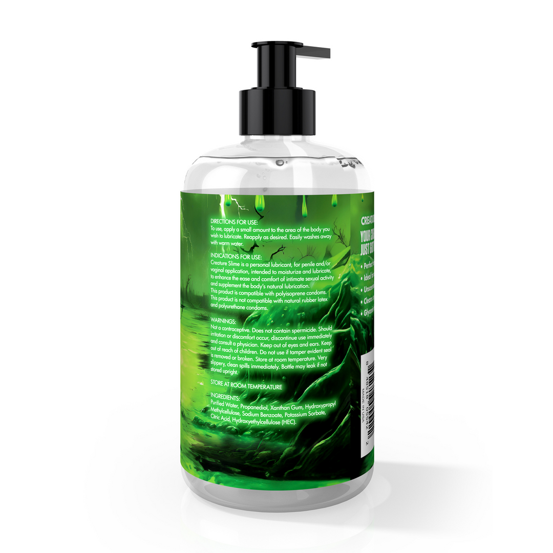 Créature Slime - Lubrifiant à base d'eau - 16 fl oz / 473 ml