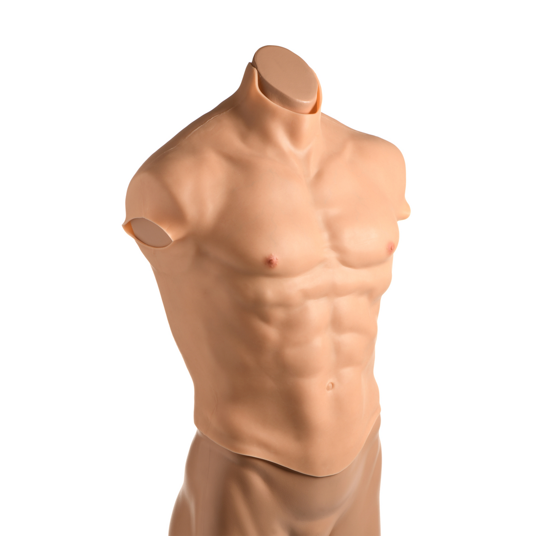 Ripped - Torse masculin en silicone - Moyen