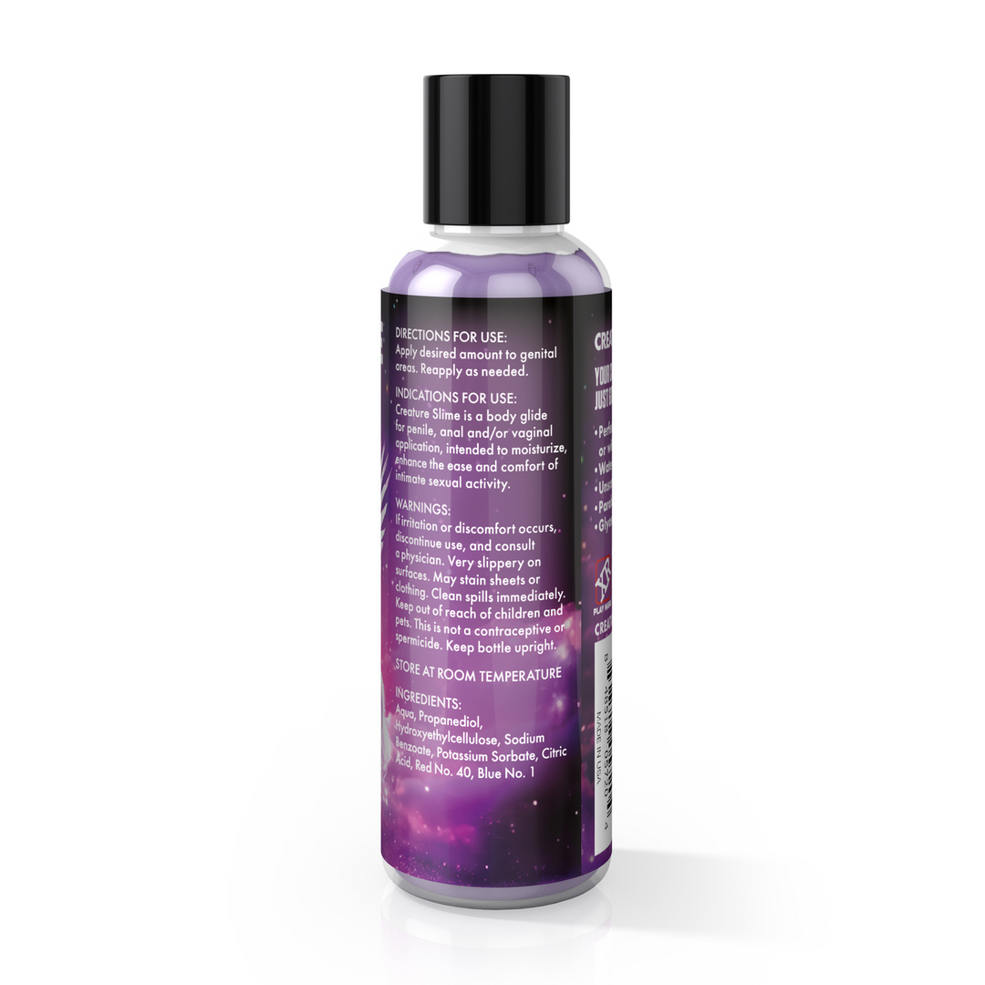 Créature Slime - Slime Violet - Lubrifiant à base d'eau - 4 fl oz / 118 ml