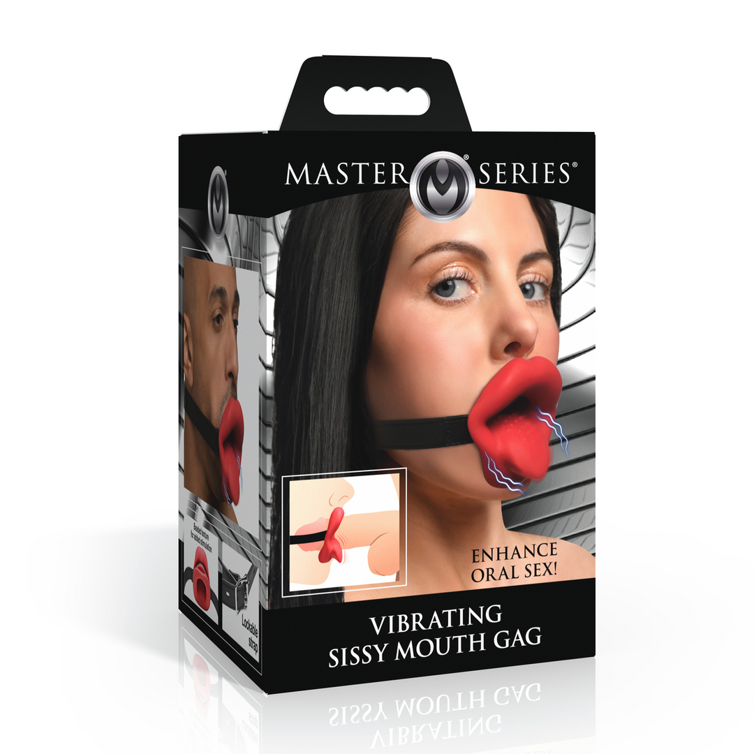Sissy - Bâillon Vibrant Buccal - Rouge