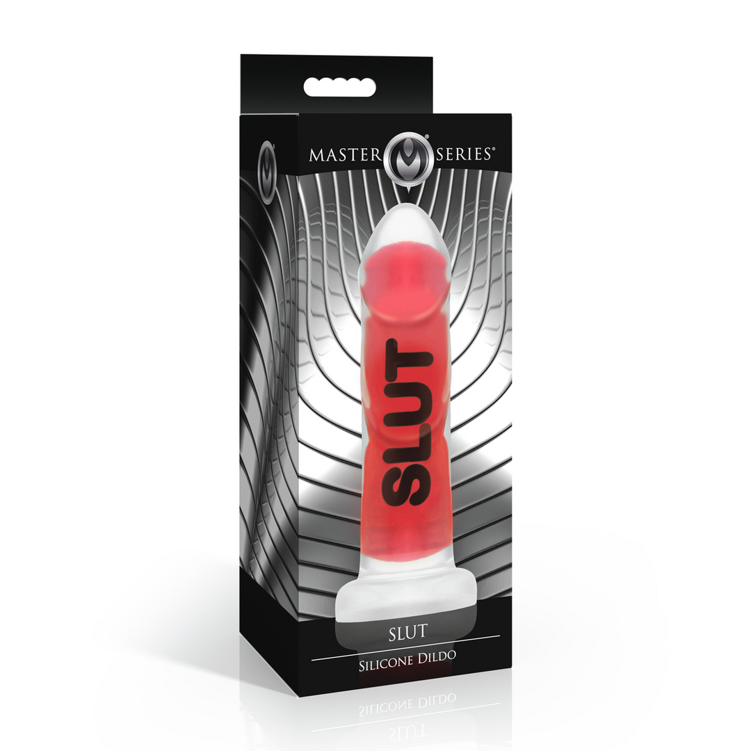 SLUT - Godemichet en silicone - Rouge