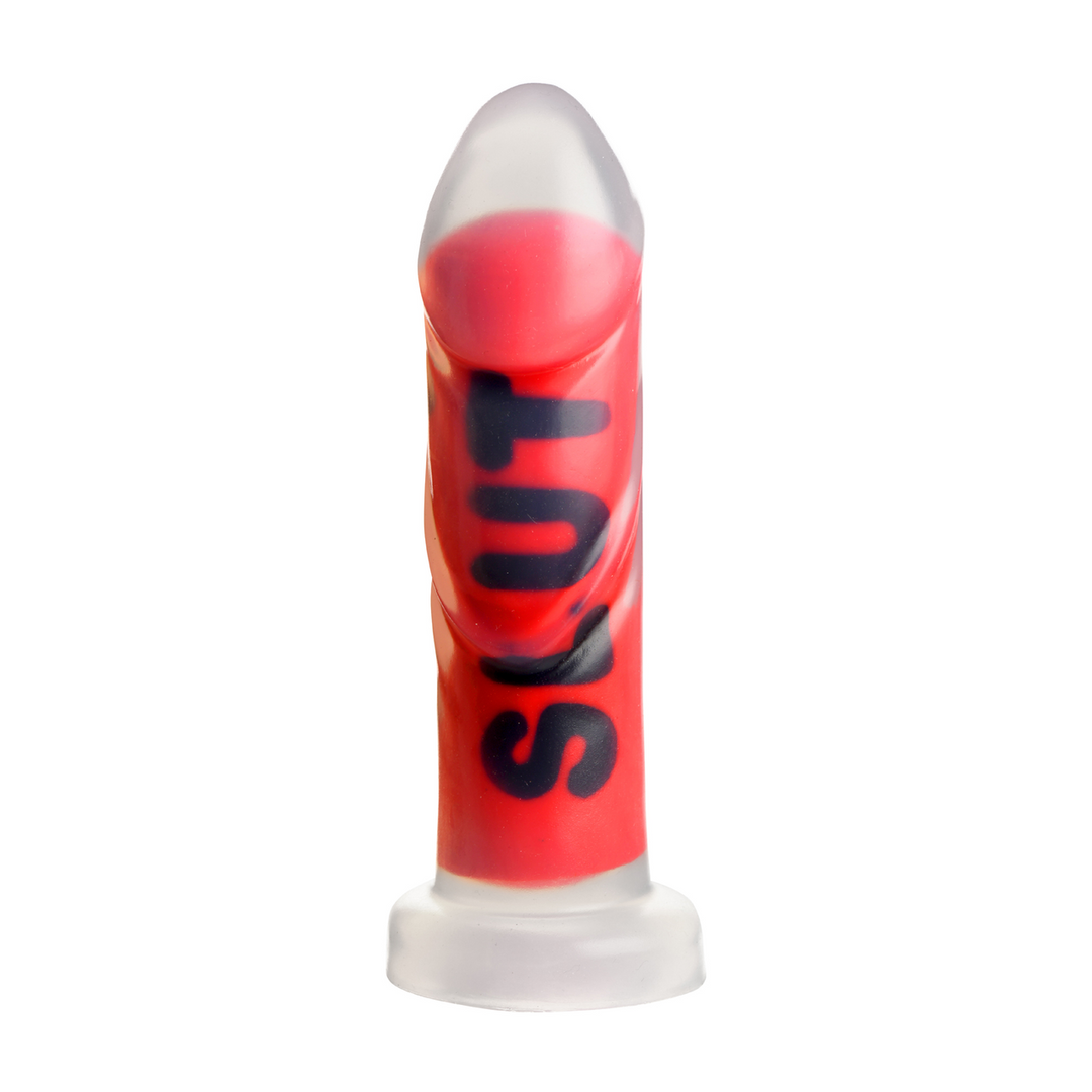 SLUT - Godemichet en silicone - Rouge