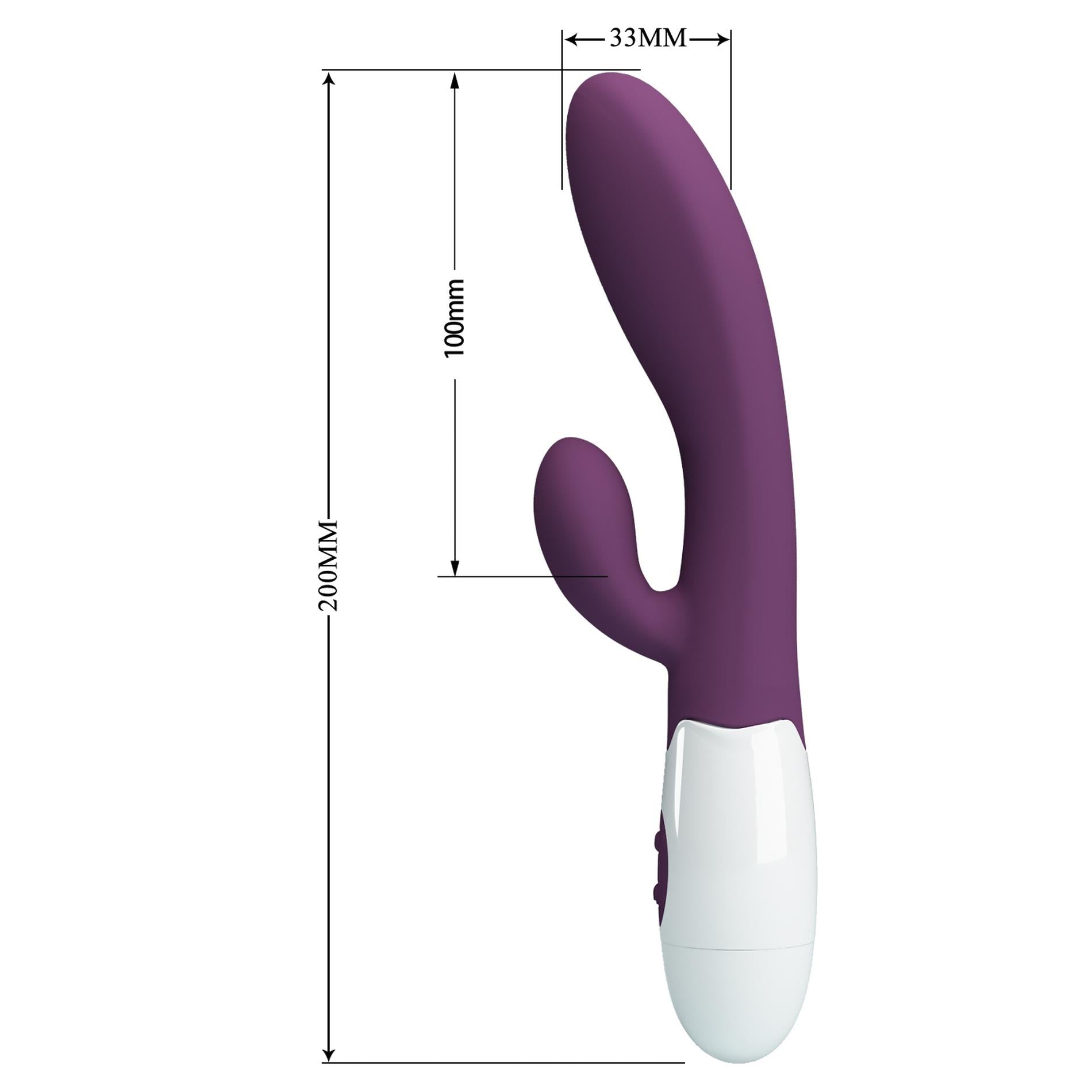 PRETTY LOVE - Alvis violet, 30 fonctions de vibration
