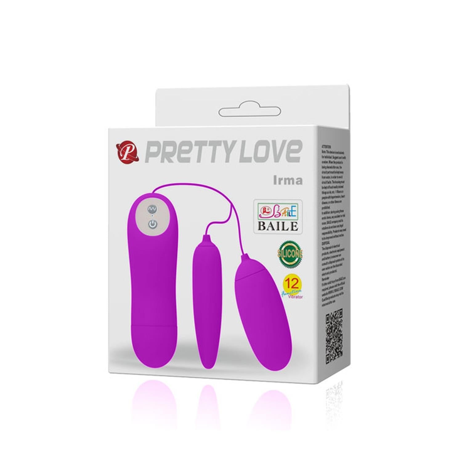 PRETTY LOVE- Irma, 12 fonctions de vibration