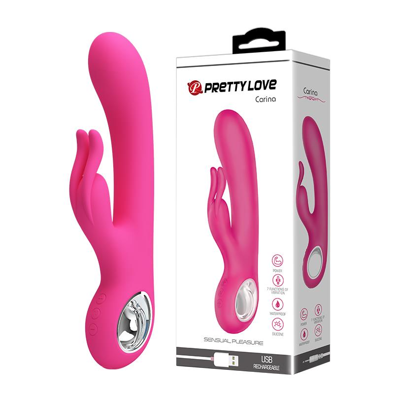 PRETTY LOVE - CARINA, PINK, USB, 7 functions