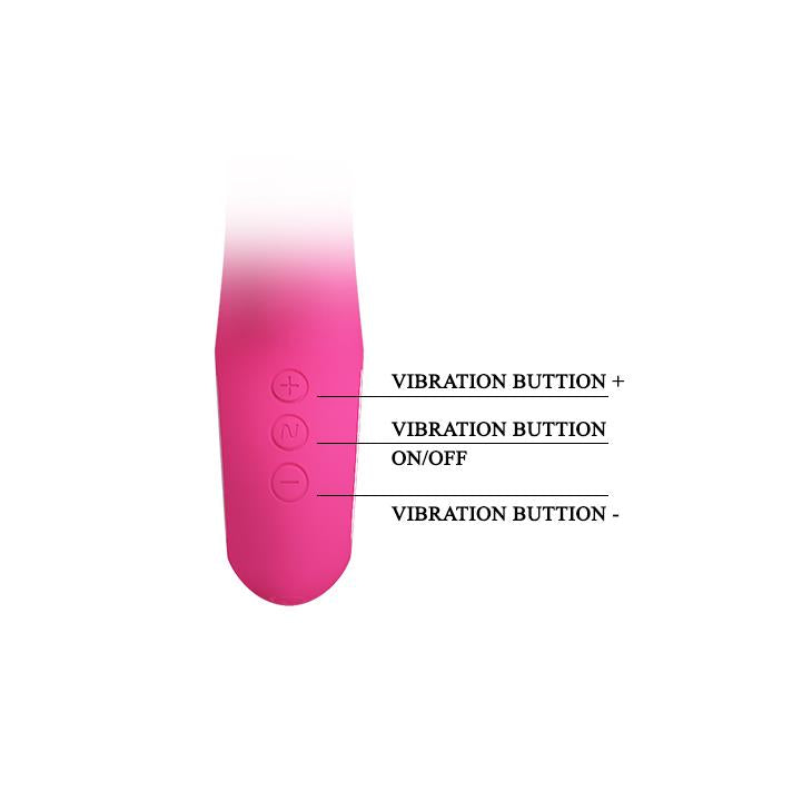 PRETTY LOVE - CARINA, PINK, USB, 7 functions