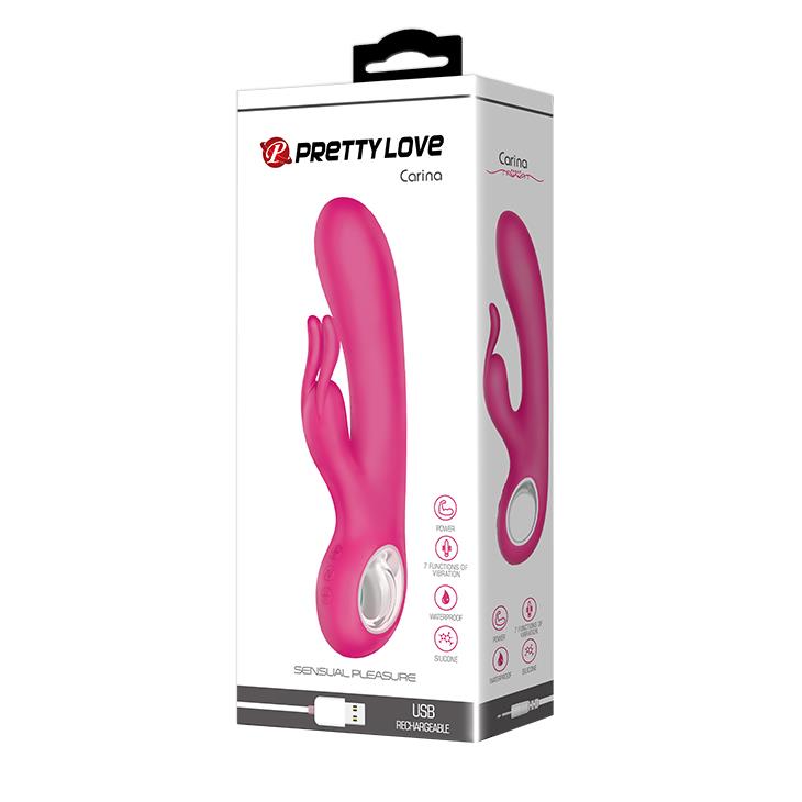 PRETTY LOVE - CARINA, PINK, USB, 7 functions