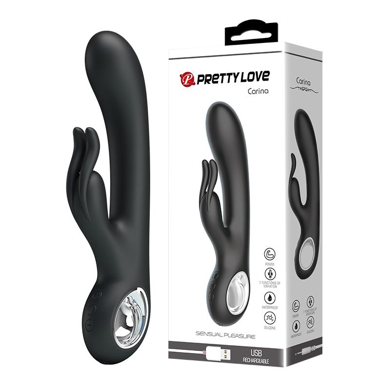 PRETTY LOVE - CARINA, BLACK, USB, 7 functions