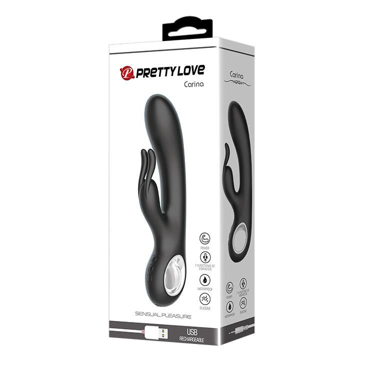 PRETTY LOVE - CARINA, BLACK, USB, 7 functions