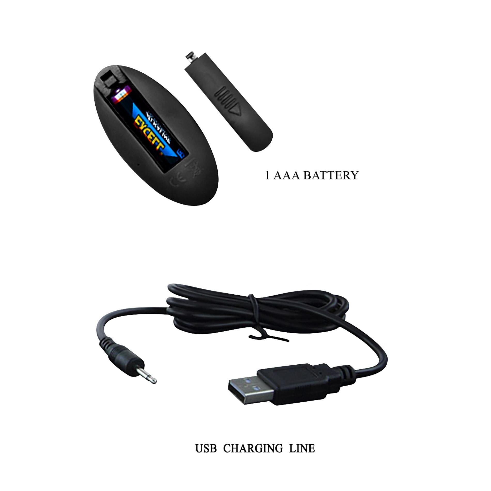 MR PLAY - VIBRATING ANAL PLUG 4 vibrations 4 thrusting Remote Control