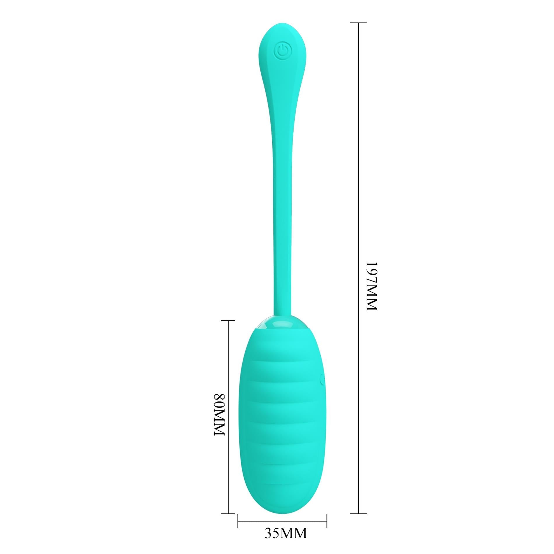 PRETTY LOVE - KIRK Œuf vert 12 fonctions vibrations
