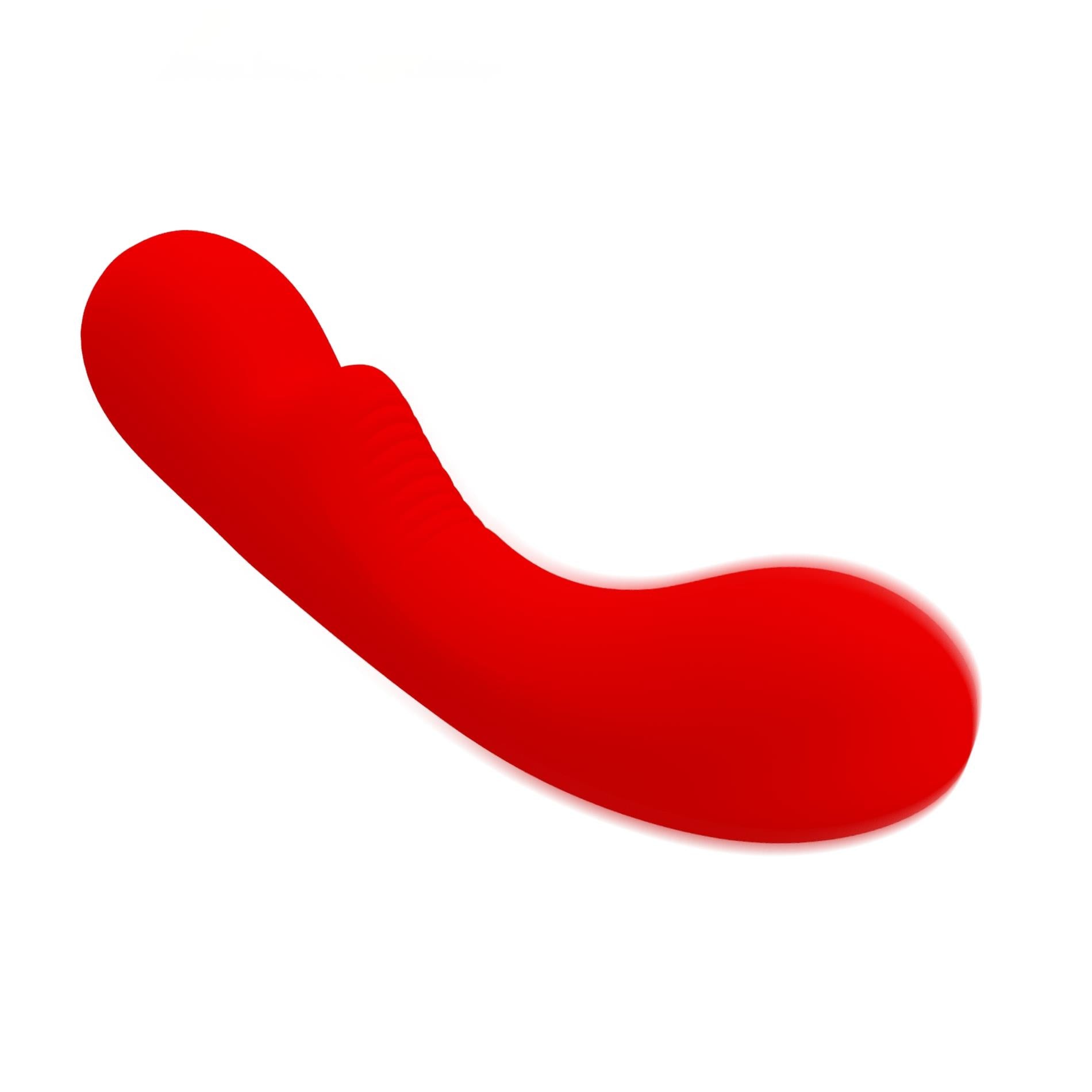 PRETTY LOVE - Matt  Red 12 vibration functions Memory function
