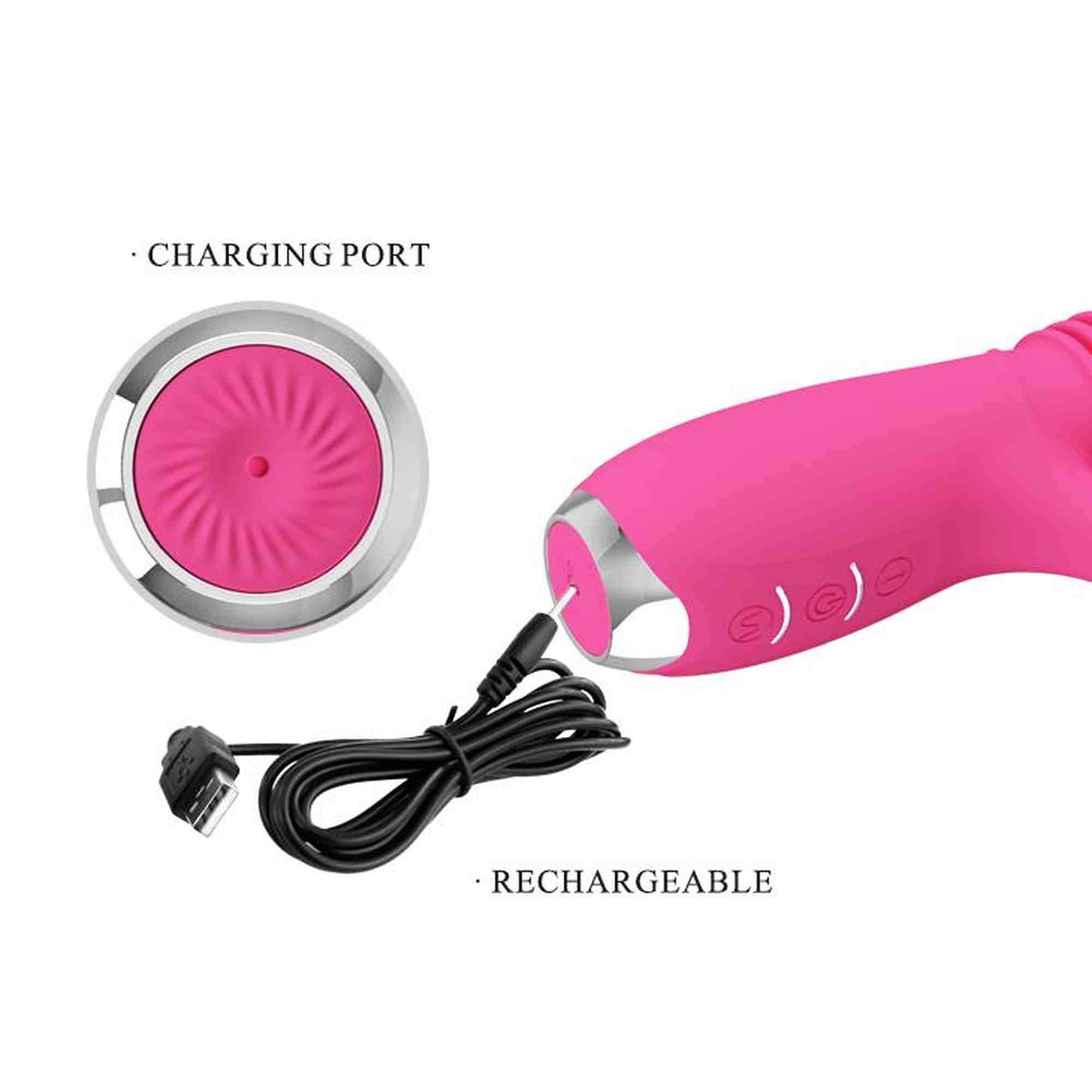 PRETTY LOVE - DOROTHY USB 3 Poussées 12 Vibrations