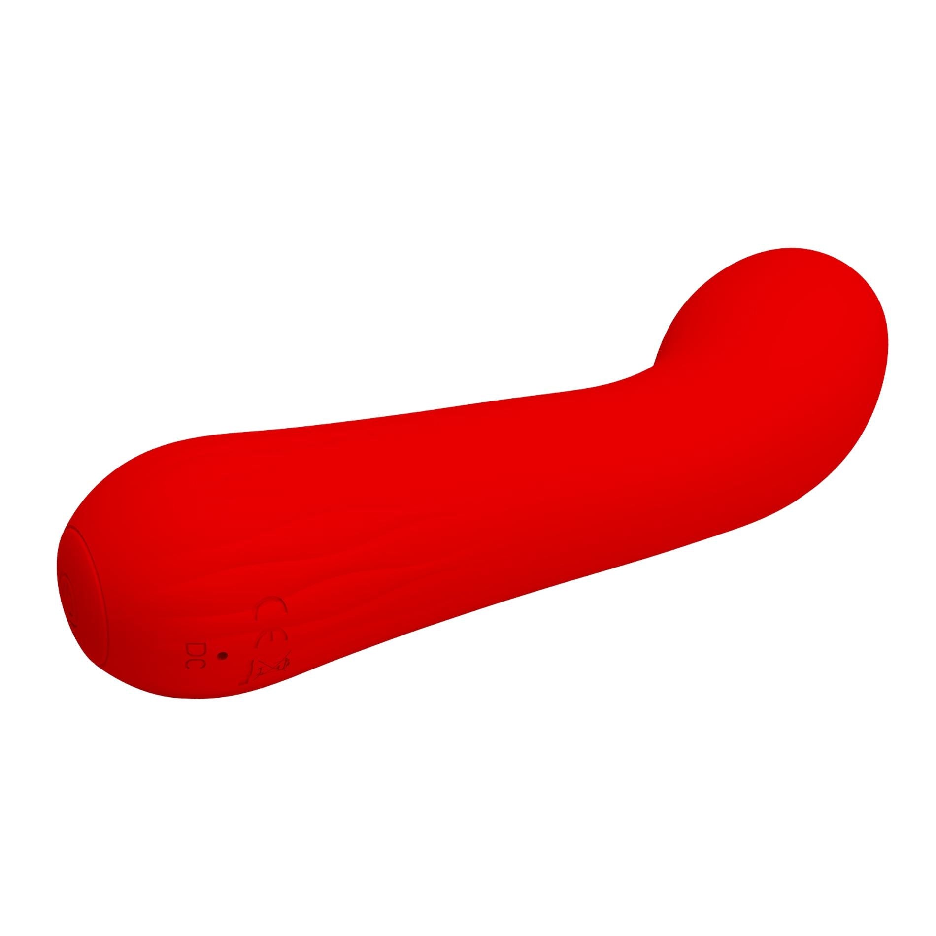 PRETTY LOVE - Rouge Fauve, 12 fonctions de vibration Fonction mémoire