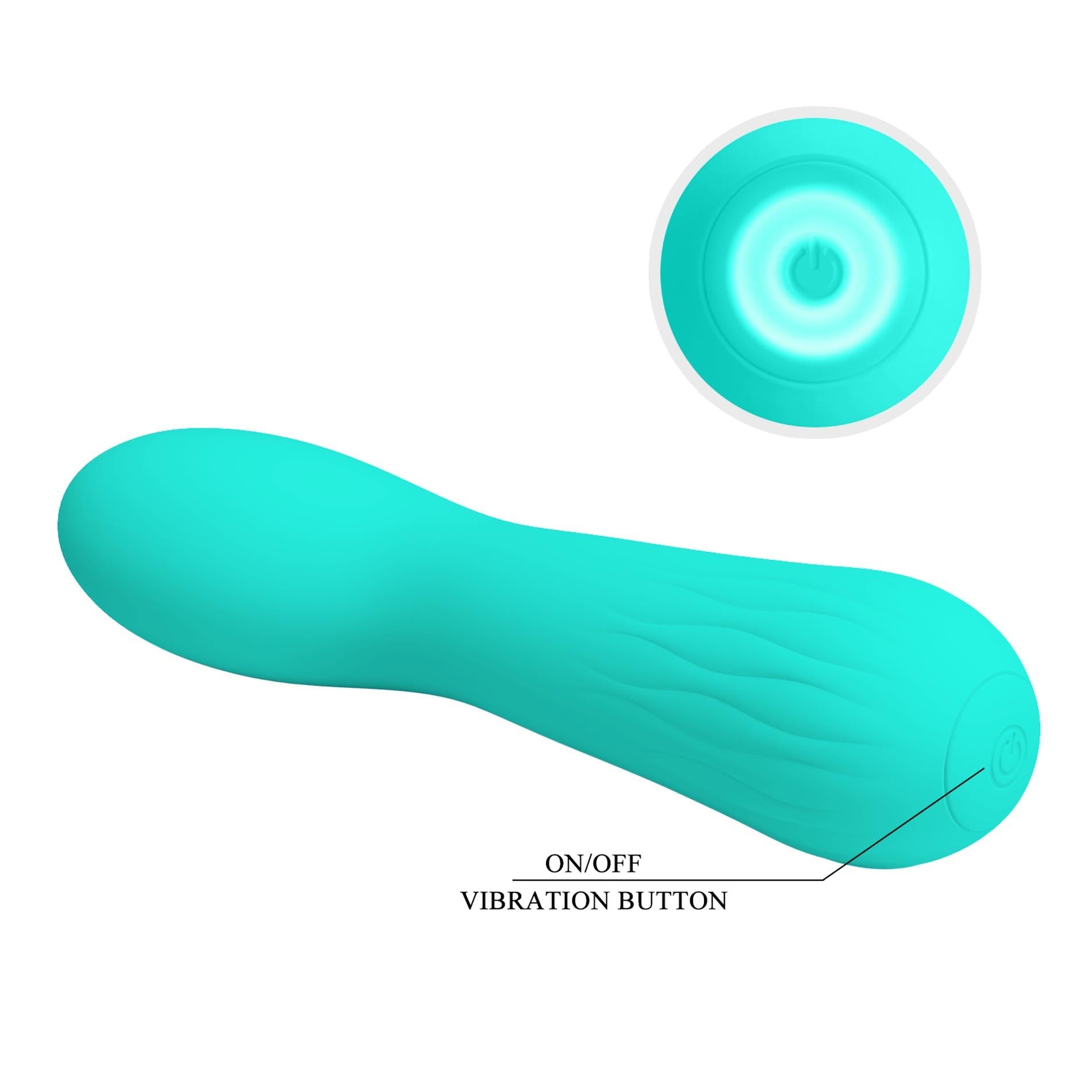PRETTY LOVE - Vert faune, 12 fonctions de vibration Fonction de mémorisation