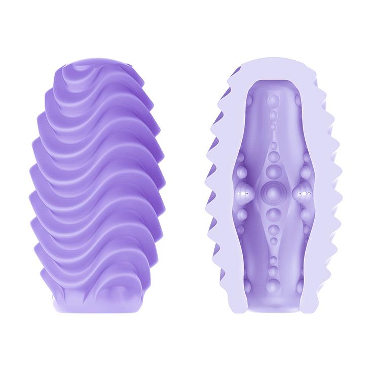 PRETTY LOVE - Œuf double face romantique VIOLET