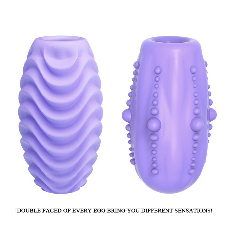 PRETTY LOVE - Œuf double face romantique VIOLET