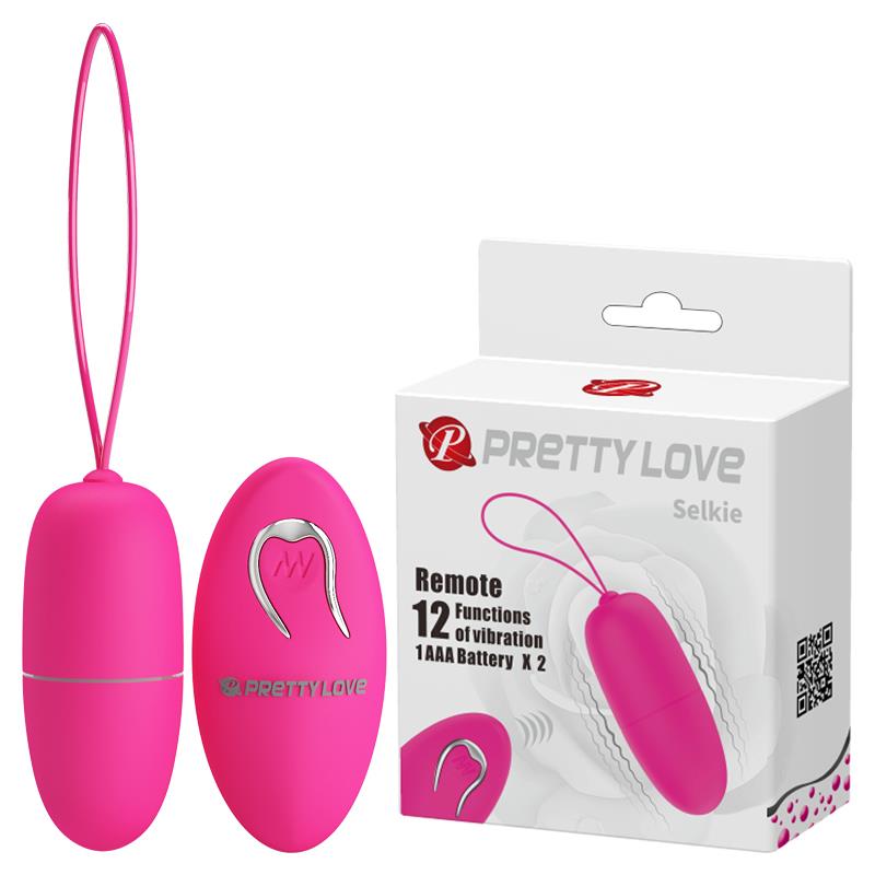 PRETTY LOVE -SELKIE, 12 fonctions de vibration Télécommande sans fil