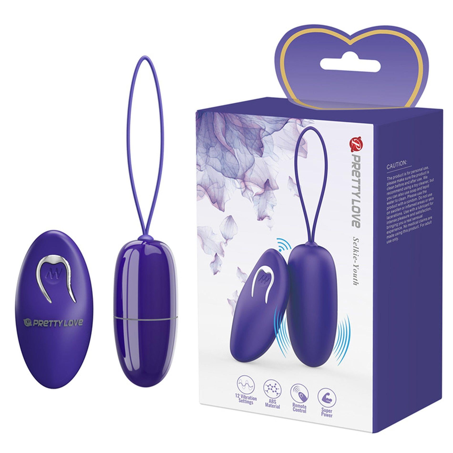 PRETTY LOVE - Selkie - Jeunesse, 12 fonctions de vibration Télécommande sans fil
