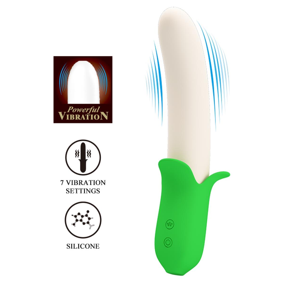PRETTY LOVE - Banana Knight, 7 fonctions de vibration