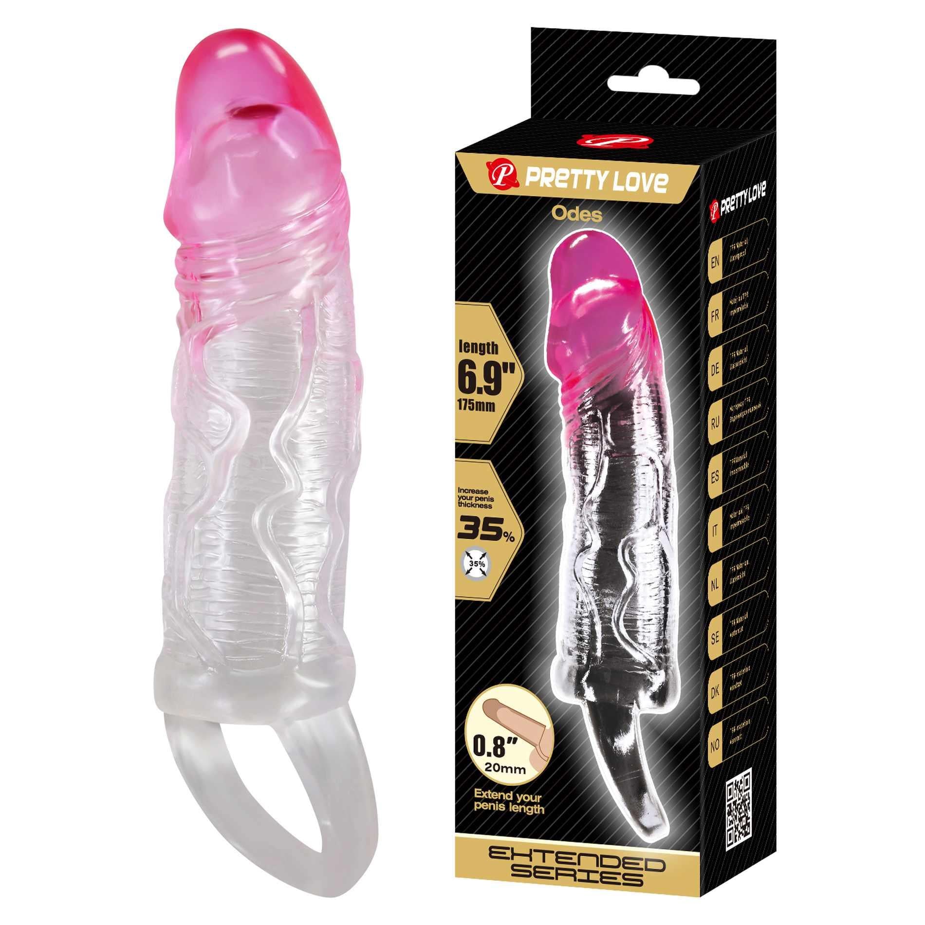 PRETTY LOVE - Odes, 17.5 cm, TPR, Waterproof