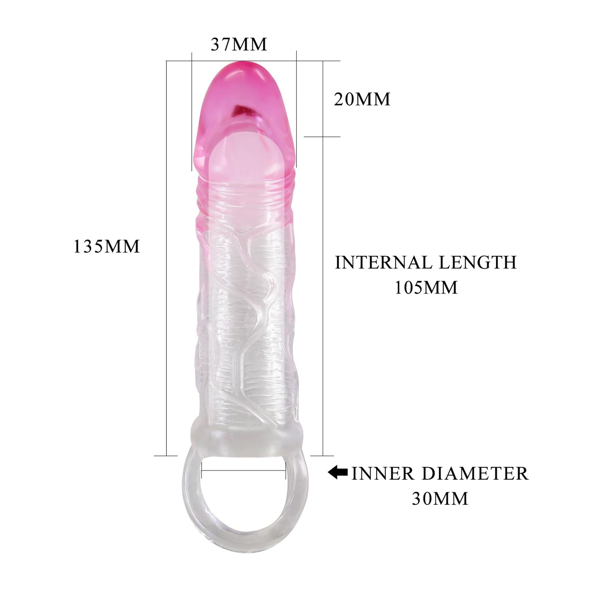 PRETTY LOVE - Odes, 17.5 cm, TPR, Waterproof