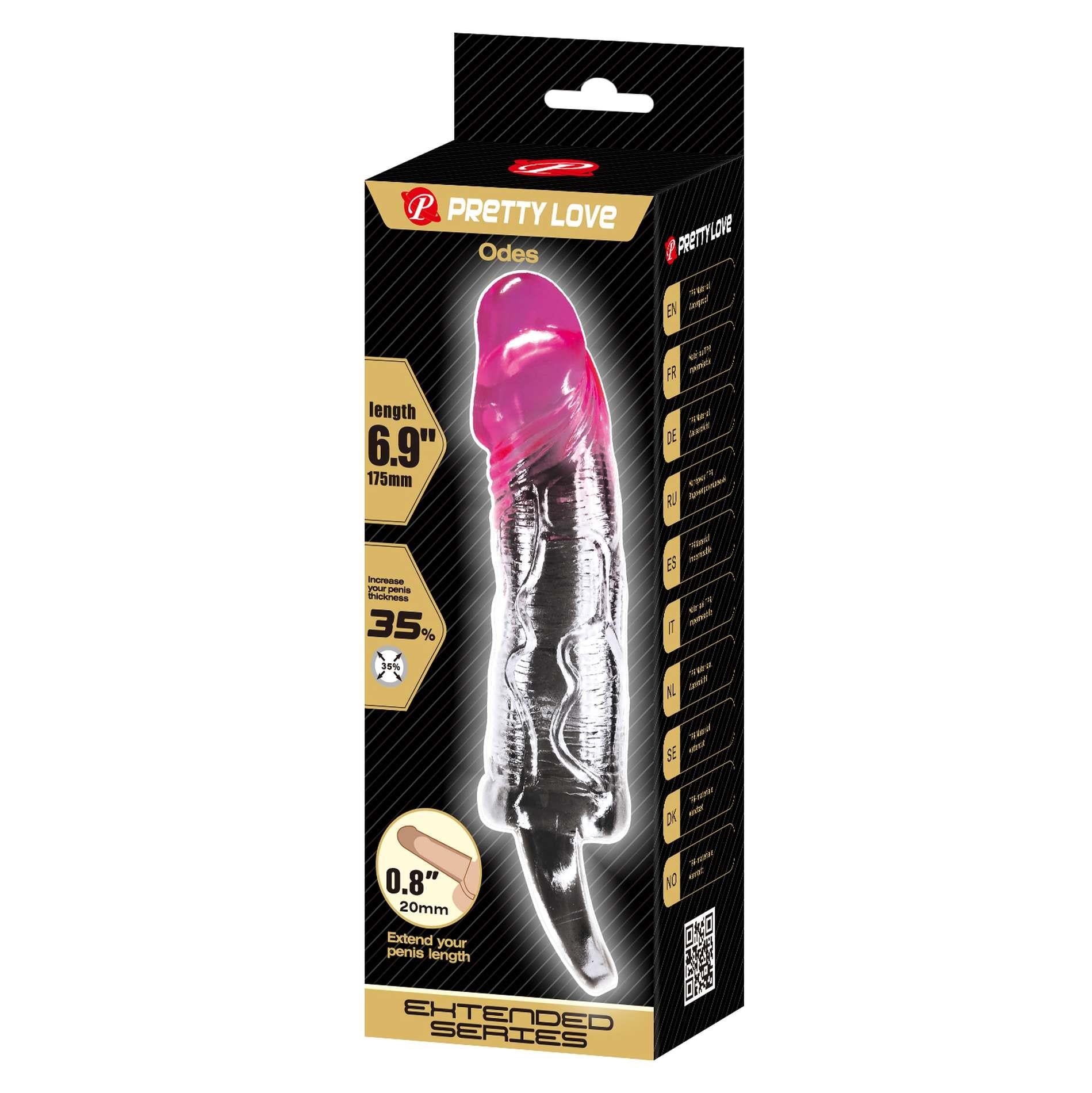 PRETTY LOVE - Odes, 17.5 cm, TPR, Waterproof