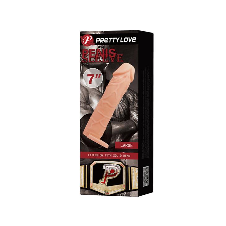 PRETTY LOVE - PENIS SLEEVE 7″ LARGE