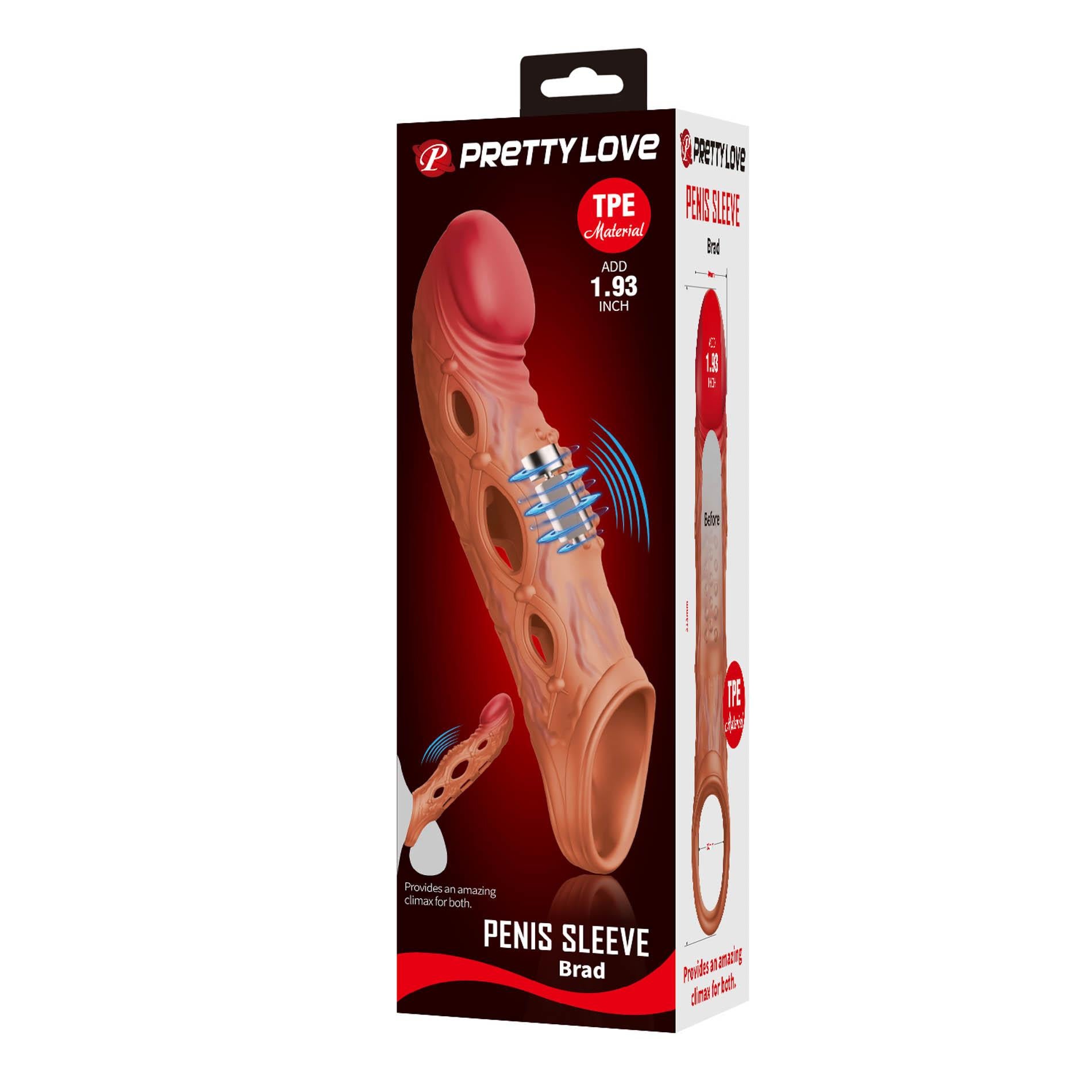 PRETTY LOVE - Penis Sleeve BRAD