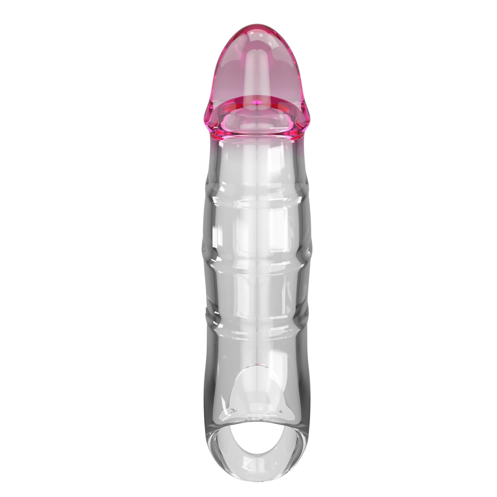 Pretty Love Pénis Manche – Damell Rose transparent