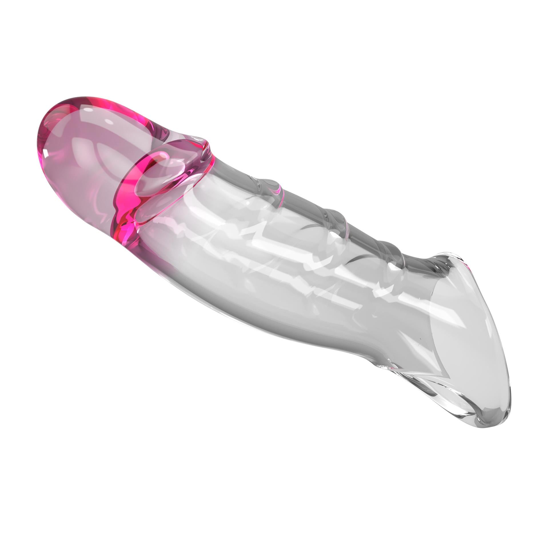 Pretty Love Pénis Manche – Damell Rose transparent