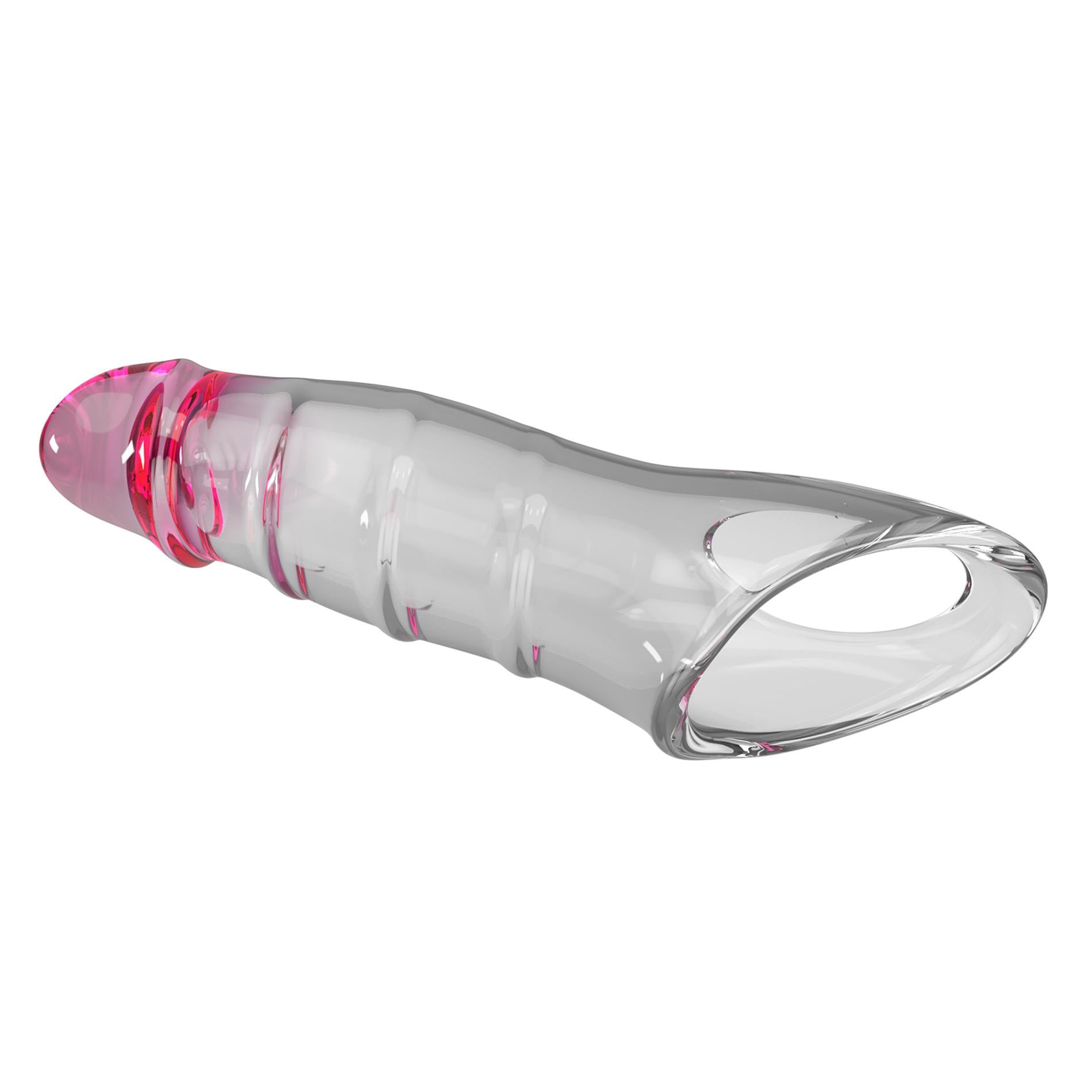 Pretty Love Pénis Manche – Damell Rose transparent